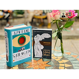 (Combo 2c tác giả Ayn Rand) SUỐI NGUỒN (Nxb Trẻ) - TUYÊN NGÔN LÃNG MẠN (Tri Văn Books)