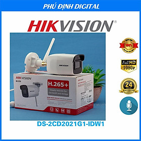 Mua Camera IP thân trụ 2MP Hikvision mã DS-2CD2021G1-IDW1 - Hàng Chính Hãng