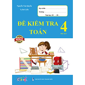 QB - Đề kiểm tra toán 4- học kì 1