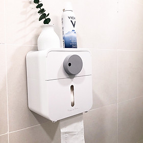 Mua Hộp Đựng Khăn Giấy Treo Tường cho Nhà Bếp / Toilet chống nước cao cấp sang trọng-Tissue box