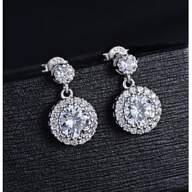 Bông tai nạm đá zircon lấp lánh BHBT349