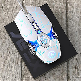 Wired Optical USB Gaming Mouse Game Mice For  Computer Laptop  Black Mute