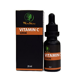 Serum vitamin C trắng da, đánh bay sạm nám Wonmom 20ml