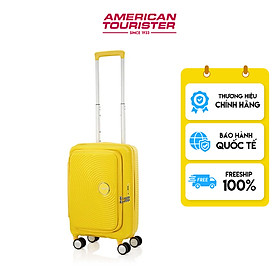 Vali kéo American Tourister Curio Spinner EXP TSA Book Open