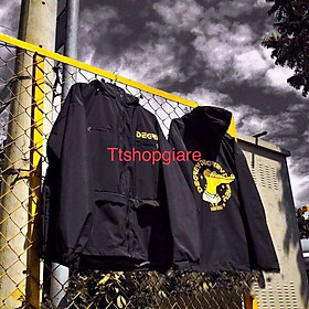 < FREESHIP > Áo khoác dù 2 LỚP nam nữ in hình cá sấu bao đẹp bao chất
