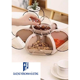 Mua Khay Đựng Mứt  Đựng Bánh Kẹo 6 Cánh Hoa Tự Bung  Sang Chảnh  Lịch Sự  Mẫu Mới đón tết 2022