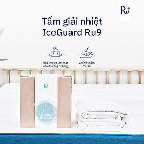 Tấm Giải Nhiệt IceGuard™ (IceGuard Pad) Ru9 - Mát Lạnh, Ngủ Mát | Chiếu Điều Hòa, Êm Ái | Bao Gồm 6 Kích Thước