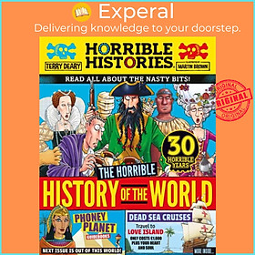 Sách - Horrible History of the World (newspaper edition) by Martin Brown (UK edition, paperback)