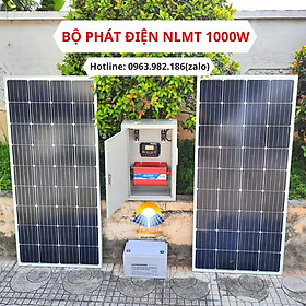 Mua Máy Phát Điện Năng Lượng Mặt Trời 1000W Đủ (Điện 220V)