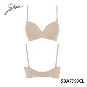 Áo Lót Mút Dày Siêu Nâng Ngực Gọng Silicone Không Gãy Bản Dây Không Viền May Doomm Doomm Wireless By Sabina SBA7999