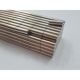 Nam châm viên trắng đất hiếm 5x20mm