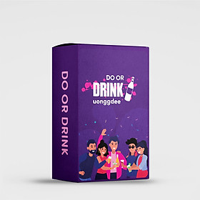 Bộ Bài Drink Game Say sưa 84 lá đầy đủ thử thách vui nhộn