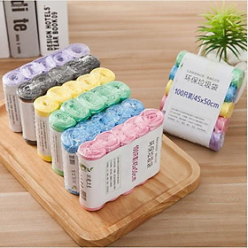 Mua Combo 5 cuộn 100 túi đựng rác cho gia đình  văn phòng