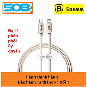 Cáp sạc nhanh và truyền dữ liệu Ba-se-us PD 20W, Ba-se