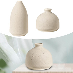 2 Pieces Ceramic Vase Flower Vase Centerpieces Sculpture Flower Wedding