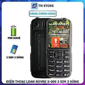 Mua Điện Thoại Land Rover S-009 - 3 Sim 3 Sóng - Pin Khủng - Loa To