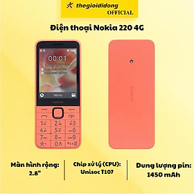 Mua Điện thoại Nokia 220 4G - Hàng Chính Hãng