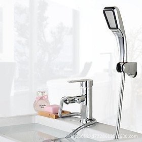 Bộ sen tắm liền vòi nóng lạnh 1 chân