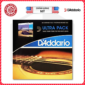 Mua Hộp/ Combo/ Pack/ Ultra pack 2 bộ dây đàn Acoustic cao cấp EJ26 + EZ910 - 85/15 Bronze 11|52 + Phosphor Bronze 11|52 - Hàng chính hãng