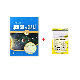 Sách - Tập bản đồ Lịch sử và Địa lí lớp 6 - Phần Địa lí