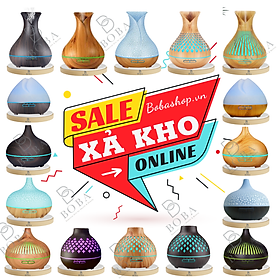 Mua (HCM) Xả Kho Máy Xông Tinh Dầu  Máy Tạo Hương Thơm  Cung Cấp Độ Ẩm Thơm Phòng  Kháng Khuẩn -BOBA NATURALS