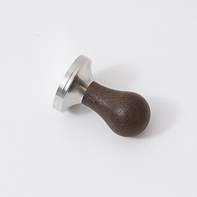 Tamper inox nén cà phê espresso cán gỗ