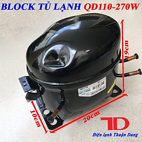 Block tủ lạnh QD110 270W từ 650L đến 800L