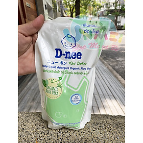 Dung Dịch Giặt Quần Áo Cho Bé D-Nee - Túi 600ml (Xanh Lá)