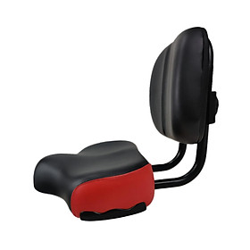 Seat Saddle Saddle Seat with Backrest Professional Padding Soft Cushion Exercise Bike Seat Bike Saddle for Cycling Accessories Women