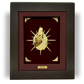 Tranh Vàng 24K PRIMA ART - CHÚA JESUS - Kích thước 18 x 20 cm - CGS-0150-34
