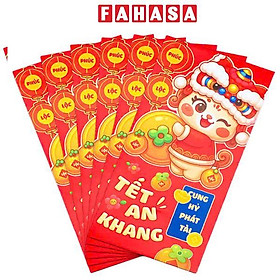Bộ 6 Bao Lì Xì Tết Bính Ngọ 2026 - Teenage - Mẫu 45