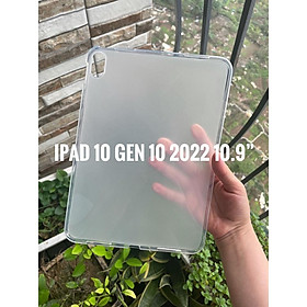 Ốp lưng dẻo nhám mờ cho iPad 10 Gen 10 2022 10.9 inch chống vân tay bảo vệ máy