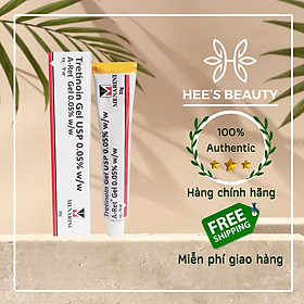 Tretinoin Aret Ấn Độ 0.1 Gel - giúp giảm mụn ẩn mụn đầu đen tái tạo da trẻ khỏe hơn 20g - Hee's Beauty Skincare