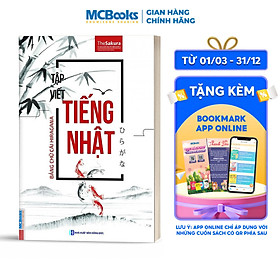 Sách Tập Viết Tiếng Nhật Bảng Chữ Cái Hiragana