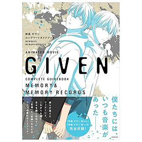 Sách ngoại văn: Animated Movie Given Complete Guidebook Memory & Memory Records (Japanese Edition) - Kinokuniya Book Stores