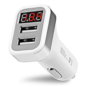 Mua Tẩu Sạc Điện Thoại Trên Xe Hơi Hoco Z3  2 Cổng USB - Hàng Chính Hãng + Tặng Kèm 1 Ghế ĐỠ Điện Thoại Đa NăngT2