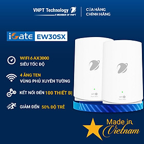 Mua Bộ phát Router Wifi VNPT Technology iGate Ew30SX Wifi 6 chuẩn AX tốc độ cao 3000Mbps hàng chính hãng