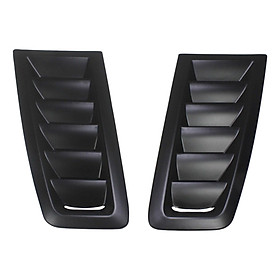 2 Pieces Car Hood Vent  , Air Intake Hood Vents for Focus RS Style