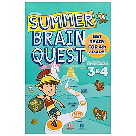 Sách summer brain quest grade 3 & 4 ( 8 - 9 tuổi )