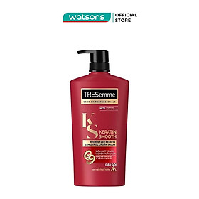 Dầu Gội Tresemmé Keratin Smooth Tinh Dầu Argan & Keratin Vào Nếp Suôn Mượt 850g