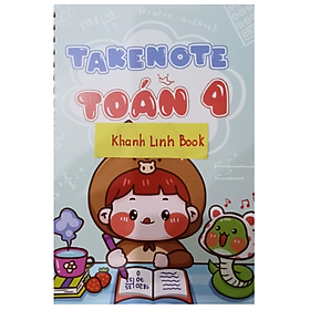 Sách - takenote toán 4