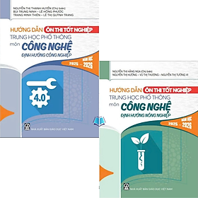 Sách - Hướng Dẫn Ôn Thi Tốt Nghiệp Trung Học Phổ Thông Môn Công Nghệ Năm Học 2025 - 2026 - Rodika Tchi