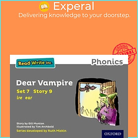 Sách - Read Write Inc. Phonics: Dear Vampire (Grey Set 7 Storybook 9) by Tim Archbold (UK edition, paperback)