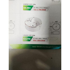 Mua Lavabo sớ men nano cao cấp