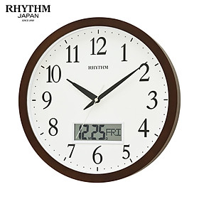 Mua Đồng hồ Rhythm CFG903NR06 Kt 33.5 x 4.0cm  1.45kg Vỏ gỗ  dùng PIN.