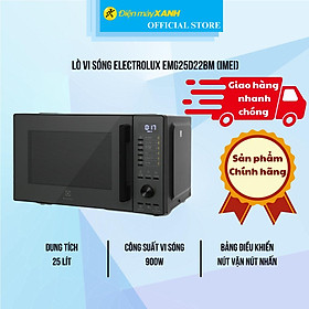 Mua Lò vi sóng có nướng Electrolux EMG25D22BM 25 lít - Hàng Chính Hãng