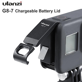 G8-7 Camera Battery Cover Removable Type-C Charging Port Aluminum Alloy Filter Adaptor for Gopro Hero 8 Black Action Camera
