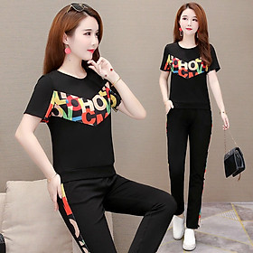 BỘ THUN THỂ THAO HỌA TIẾT SẮC MÀU OH SIZE 45KG ĐẾN 70KG