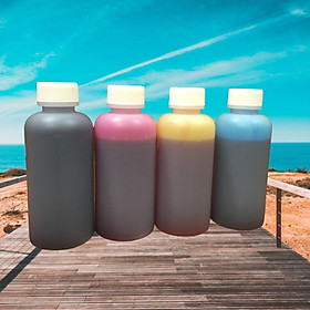 Mua Bộ ( 4 lọ 100 ml/4 màu ) mực in phun màu dùng cho máy in phun Canon 6560/ 6770/ 6860/ E500/ E510/ E600/ 610