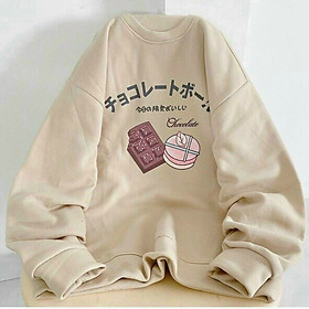 Áo Sweater Unisex Tay Phồng Màu Kem Harry Potter - Hello Starry Sky - Cookie Kiểu Hoodie Nam Nữ Hàn Quốc Vintage - HIỀN LINH SHOP ÁO SWEATER